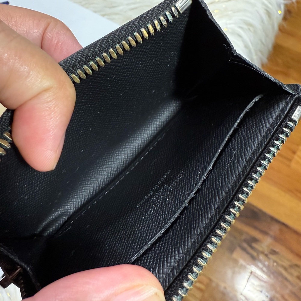 Louis Vuitton Eclipse Coin Purse Wallet Black - Picture 2 of 16
